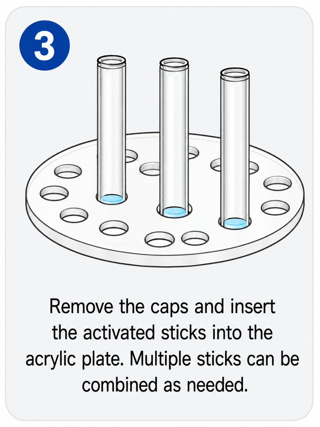 Step 3: Remove the Cap and Insert the Stick